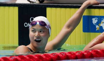 Канадка Маргарет Макнил завоевала золото в плавании на дистанции 100 м баттерфляем - newizv.ru - Норвегия - Австралия