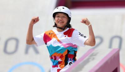 13-летняя японка Нишия стала Олимпийской чемпионкой по скейтбордингу - sportarena.com - Токио - Япония - Бразилия