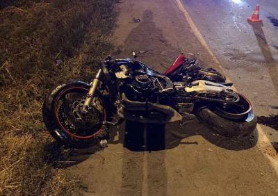 На рязанской трассе мотоциклист скончался после столкновения с опорой ЛЭП - ya62.ru - Рязань - Ряжск