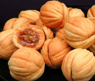 Вкус детства: печенье орешки, приготовленные без специальной формочки - skuke.net