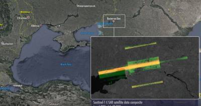 Россия пыталась заглушить европейский спутник Sentinel-1 над Ростовом, - СМИ (фото) - focus.ua - Россия - Украина - Ростовская обл.