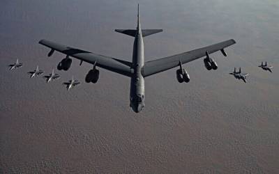 Джон Кирби - Военные США опубликовали видео с дозаправкой самолета, предназначенного на случай ядерной войны и мира - cursorinfo.co.il - США - Сирия - Израиль