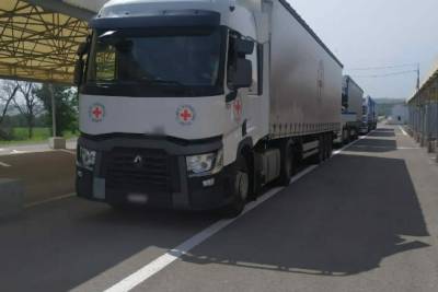 Красный Крест доставил в ОРДЛО за неделю 4 авто с продуктами и строительными материалами - rupor.info - Украина - Ордло