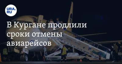 В Кургане продлили сроки отмены авиарейсов - ura.news - Москва - Курганская обл. - Курган