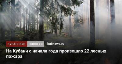 Вениамин Кондратьев - Кубани Вениамин Кондратьев - На Кубани с начала года произошло 22 лесных пожара - kubnews.ru - Краснодарский край