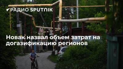 Владимир Путин - Александр Новак - Михаил Мишустин - Новак назвал объем затрат на догазификацию регионов - smartmoney.one - Россия