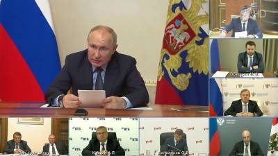Владимир Путин - Крупные транспортные проекты обсудил Владимир Путин на совещании в Санкт-Петербурге - 1tv.ru - Москва - Ленинградская обл. - Санкт-Петербург - Екатеринбург - Казань