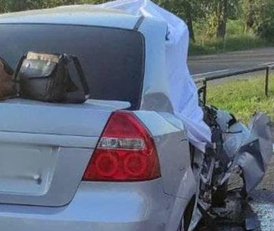 На трассе Мариуполь-Донецк авто влетело в прицеп трактора: два человека погибли. ФОТО - enovosty.com - Донецк - Мариуполь - Донецкая обл.