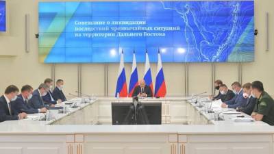 Михаил Мишустин - Мишустин заявил, что необходимо ускорить процесс оказания помощи пострадавшим на Дальнем Востоке - piter.tv