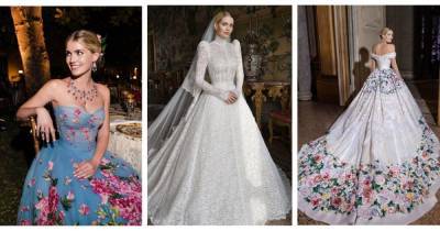 Майкл Льюис - Китти Спенсер - Племянница принцессы Дианы Китти Спенсер показала все свои свадебные наряды (видео) - focus.ua - Украина - Италия