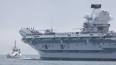 queen Elizabeth - Наперекор: Британский авианосец с ударной группой вошел в Южно-Китайское море - 5-tv.ru - Китай - Англия