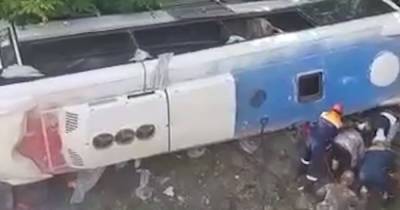 В ДТП с пассажирским автобусом на Кубани погибли 2 человека - readovka.news - Краснодарский край - район Апшеронский