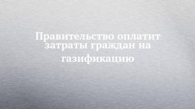 Владимир Путин - Александр Новак - Андрей Турчак - Правительство оплатит затраты граждан на газификацию - chelny-izvest.ru - Россия
