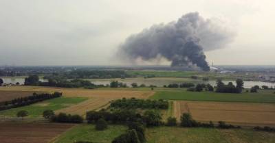 В Германии произошел мощный взрыв на химзаводе (ВИДЕО) - delo.ua - Украина - Германия - Леверкузен
