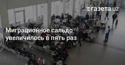 Миграционное сальдо увеличилось в пять раз - gazeta.uz - Узбекистан - Ташкент