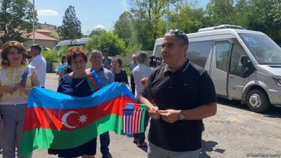 Благодаря Президенту и армии Азербайджана мы сегодня находимся в Шуше - представители диаспоры - Trend TV - trend.az - Польша - Азербайджан - Шуша