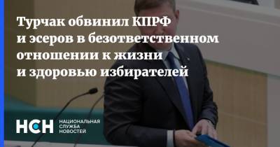 Андрей Турчак - Турчак обвинил КПРФ и эсеров в безответственном отношении к жизни и здоровью избирателей - nsn.fm - Россия