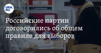 Андрей Турчак - Российские партии договорились об общем правиле для выборов - ura.news - Россия