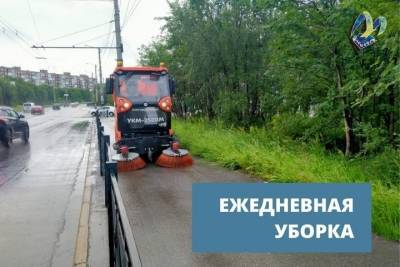 Более 110 кубометров смета было убрано с улиц Мурманска за минувшие сутки - murmansk.mk.ru - Мурманск