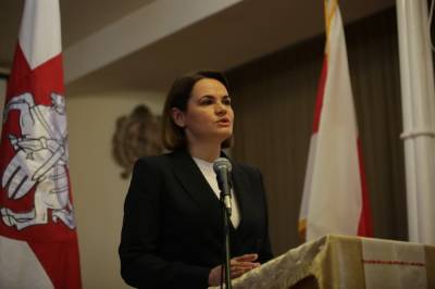 Светлана Тихановская - Тихановская: Никто не имеет права торговать суверенитетом Беларуси или присваивать его - naviny.by - Белоруссия
