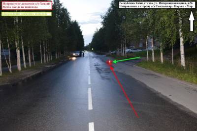 В Ухте водитель сбил ребенка и уехал с места аварии - komiinform.ru - респ. Коми