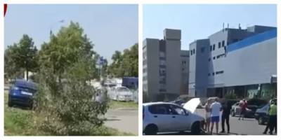 В Киеве 9-летний мальчик на Tesla совершил ДТП, кадры: "сильно нажал на педаль" - politeka.net - Украина - Киев