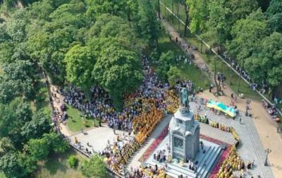 ПЦУ провела крестный ход в Киеве - korrespondent.net - Украина - Киев - Русь