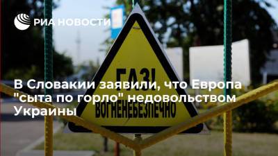 Denník N: Европа "сыта по горло" недовольством Украины во вопросу поставок газа - ria.ru - Москва - Россия - США - Украина - Киев - Словакия