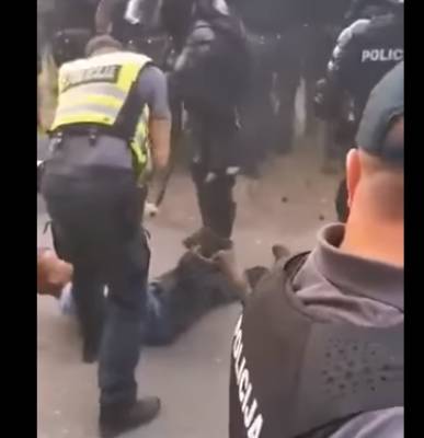 Полиция расследует беспорядки у полигона в Руднинкай - obzor.lt - Литва - Вильнюс