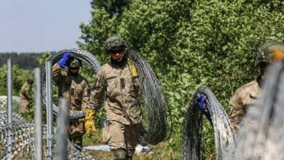 Александр Лукашенко - Украина окажет гуманитарную помощь Литве в виде колючей проволоки - eadaily.com - Украина - Белоруссия - Литва - Минск