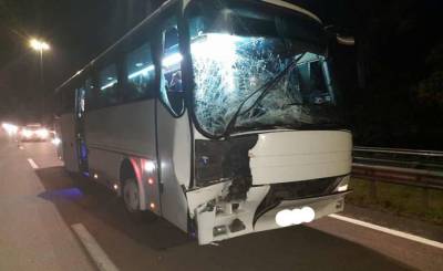 На Ровенщине автобус с паломниками попал в ДТП - lenta.ua - Украина - Киев - Львов - Ровенская обл. - район Дубенский