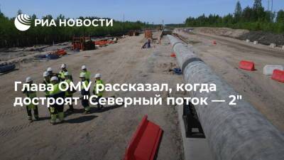 Райнер Зеле - Маттиас Варниг - Глава OMV Зеле: "Северный поток — 2" достроят в августе, пуск газа по трубе возможен в этом году - ria.ru - Москва - Россия - США - Украина - Германия - Голландия