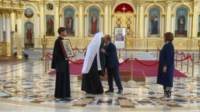 Пензенская епархия обменялась иконами с армянской диаспорой - penzainform.ru - Пенза