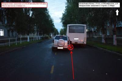 В Ухте внедорожник протаранил автобус - komiinform.ru