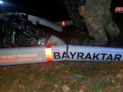 Очередной турецкий БПЛА уничтожен над северной Сирией - vpk-news.ru - Сирия - Турция - Анкара