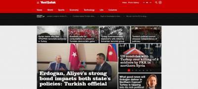 Новости АМИ Trend на английском языке начали публиковаться на сайте авторитетной турецкой газеты Yenişafak (ФОТО) - trend.az - Турция - Азербайджан