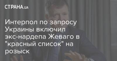 Константин Жеваго - Интерпол по запросу Украины включил экс-нардепа Жеваго в "красный список" на розыск - strana.ua - Австрия - Украина - Гибралтар - Люксембург