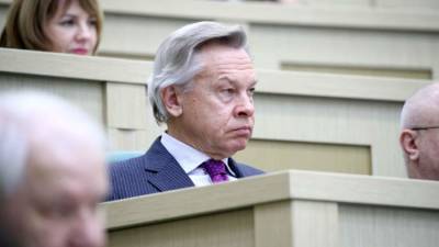 Владимир Зеленский - Давид Арахамия - Алексей Пушков - Джо Байден - Пушков высмеял угрозу Украины беседовать с Байденом на повышенных тонах - iz.ru - Россия - США - Украина - Израиль