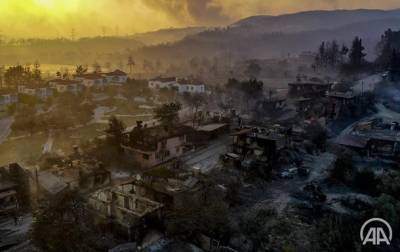 Лесные пожары в Турции. Фоторепортаж - korrespondent.net - Украина - Турция - провинция Анталья