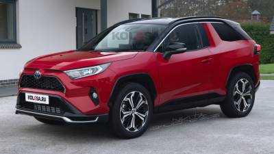 Появились рендеры трехдверной версии кроссовера Toyota RAV4 - avtonovostidnya.ru