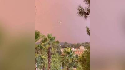 Туристы из Воронежа поделились фото и видео из охваченной огнём Турции - vestivrn.ru - Воронеж - Турция
