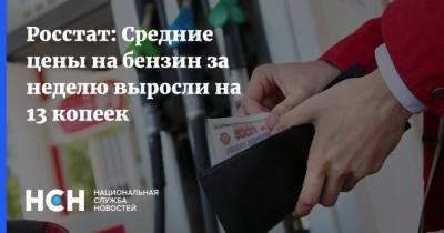 Росстат: Средние цены на бензин за неделю выросли на 13 копеек - nsn.fm - Москва - Россия - Санкт-Петербург - Владивосток - Кызыл