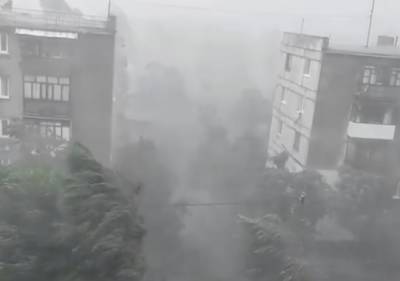 Северодонецк постиг погодный апокалипсис (фото и видео) - vchaspik.ua - Украина - Северодонецк