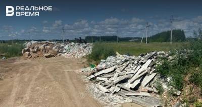 В Казани обнаружили нелегальную свалку площадью более 200 кв. метров - realnoevremya.ru - Россия - респ. Татарстан - Казань