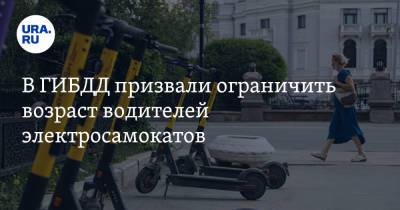 Михаил Черников - В ГИБДД призвали ограничить возраст водителей электросамокатов - ura.news - Россия