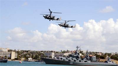 Россия провела в Черном море учения с отработкой ударов по кораблям условного противника - golos-ameriki.ru - Москва - Россия - Украина - Крым - Лондон