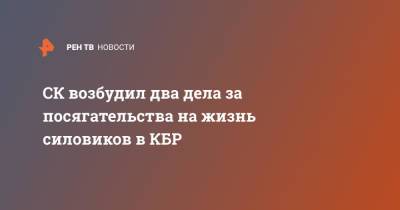 СК возбудил два дела за посягательства на жизнь силовиков в КБР - ren.tv - Россия - респ. Кабардино-Балкария