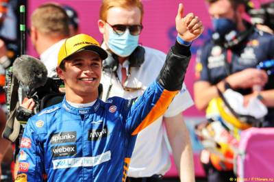 У McLaren лучшая стартовая позиция с 2012 года - f1news.ru - Австрия - Бразилия
