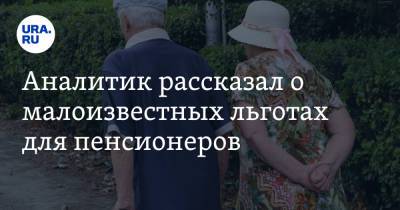 Евгений Биезбардис - Аналитик рассказал о малоизвестных льготах для пенсионеров - ura.news