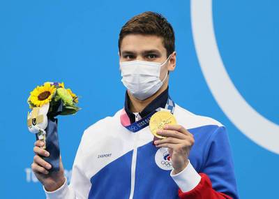 Евгений Рылов - Пловец Рылов выиграл 200-метровку на спине, став двукратным олимпийским чемпионом Токио - nakanune.ru - Россия - США - Токио - Англия